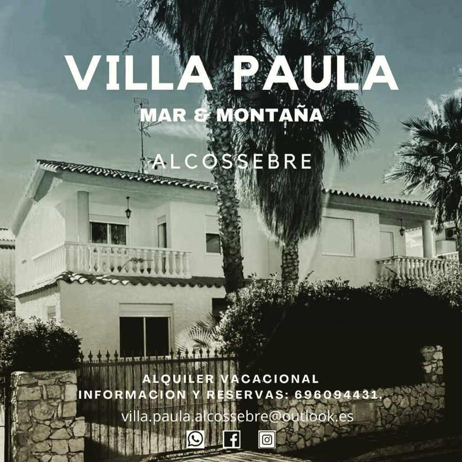 Villa Paula Alcossebre Mar Y Montana Exteriér fotografie